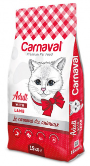 Carnaval Premium Cat Kuzu Etli Yetişkin 15 kg Kedi Maması kullananlar yorumlar
